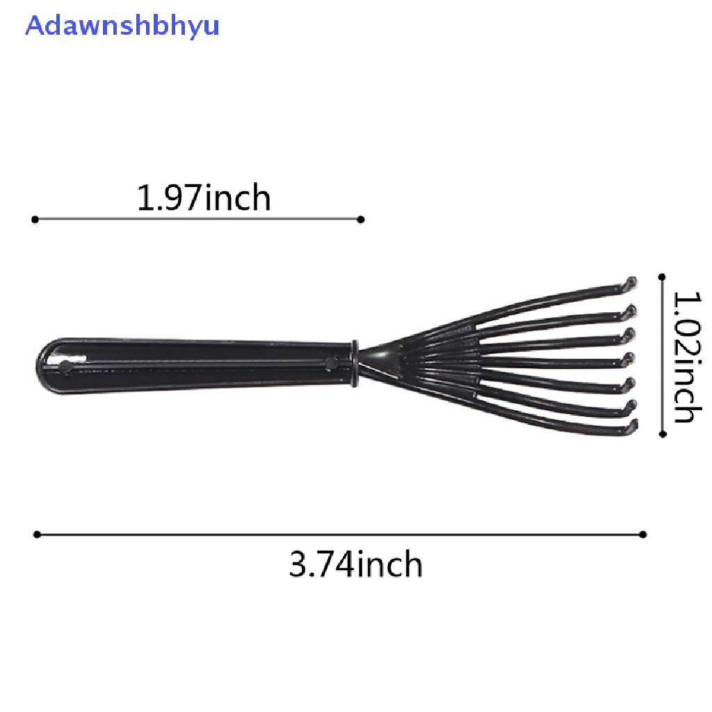 Adhyu 2Pcs/Set Sikat Rambut Sisir Cleaner Remover Lembut Hair Drop Alat Pembersih Pengiriman ID