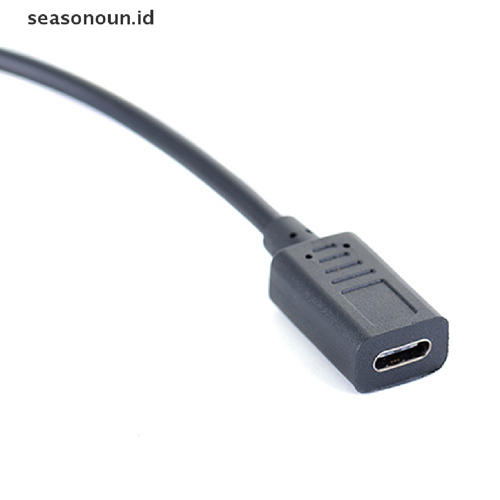 Adapter Kabel Konektor OTG Seasonoun USB Type-c Female to Micro USB Male.