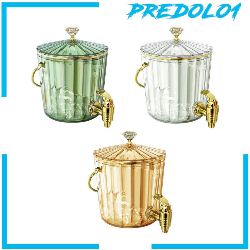 [Predolo1] Dispenser Minuman 2L Dengan Spigot Juice Jar Untuk Jus Limun Kulkas