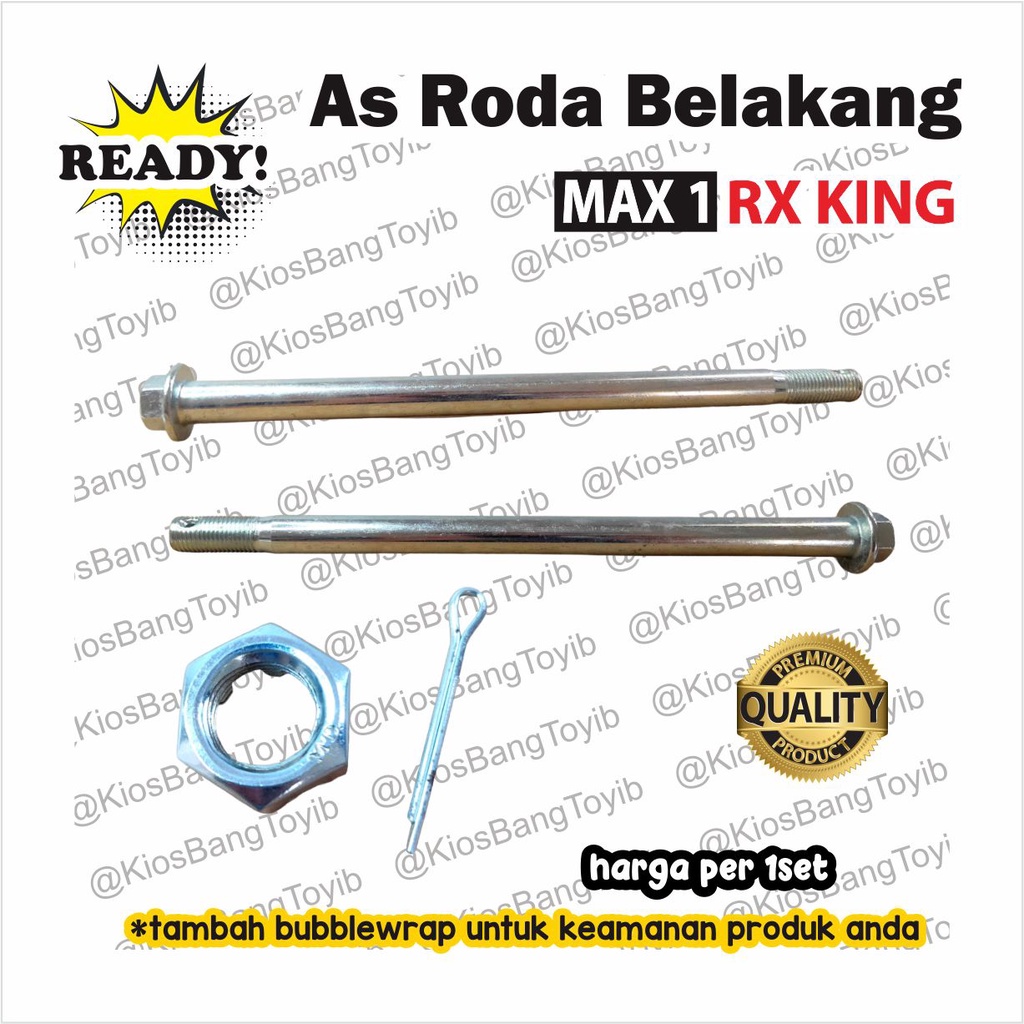 1set As Roda Belakang Yamaha RX King RXK RXKING Old New (Max1)