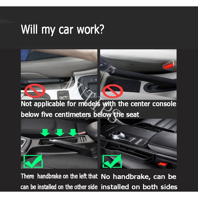 Kotak Organizer Penyimpanan Pengisi Celah Kursi Mobil Toyota Kompartemen Multifungsi Tas Tempat Gelas Handphone Untuk Innova Razie Yaris Wish Corolla Avanza Rush Kijiang Cross