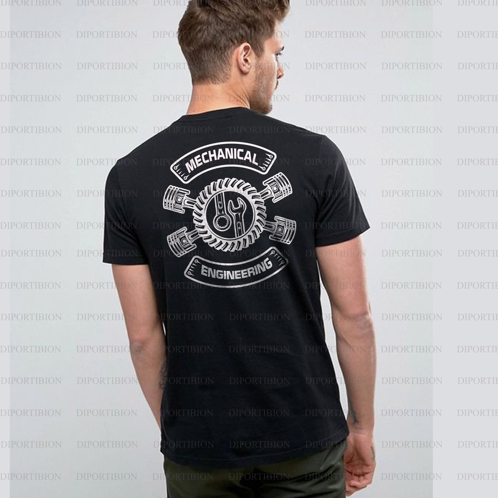 MECHANICAL ENGINEERING T SHIRT DISTRO LENGAN PENDEK / KAOS TEKNIK ME LENGAN PENDEK