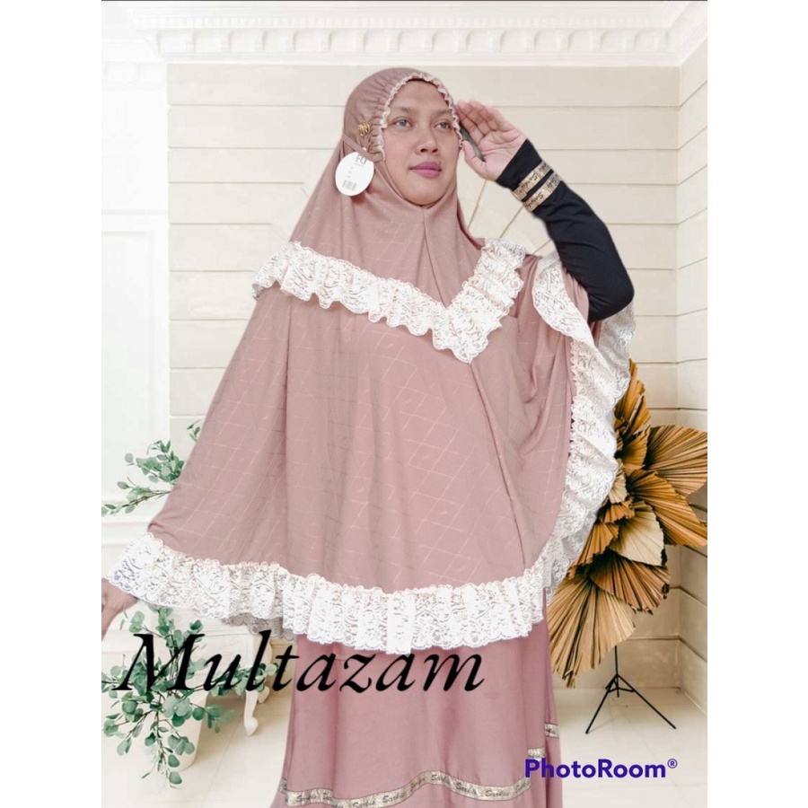 Khimar Multazam Renda FO hijab