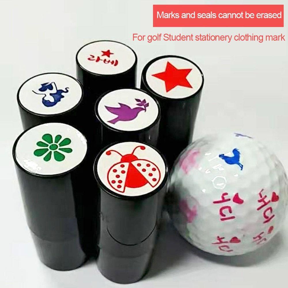 TOP Stamper Bola Golf Segel Tanda Hadiah Golfer Plastik High Quality