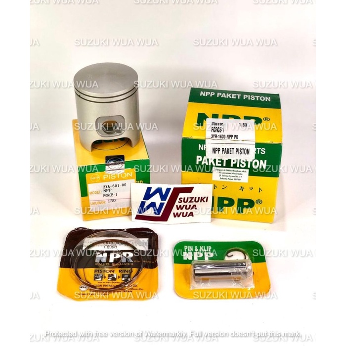 PISTON KIT YAMAHA FIZ F1Z FIZ R FORCE 1 NPP 3YR-1630-NPP