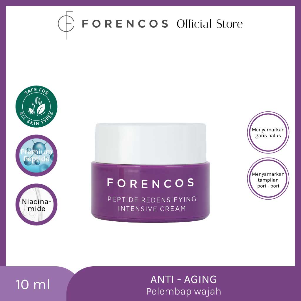 [CLEARANCE] FORENCOS Peptide Cream - Anti Aging untuk kulit Glowing