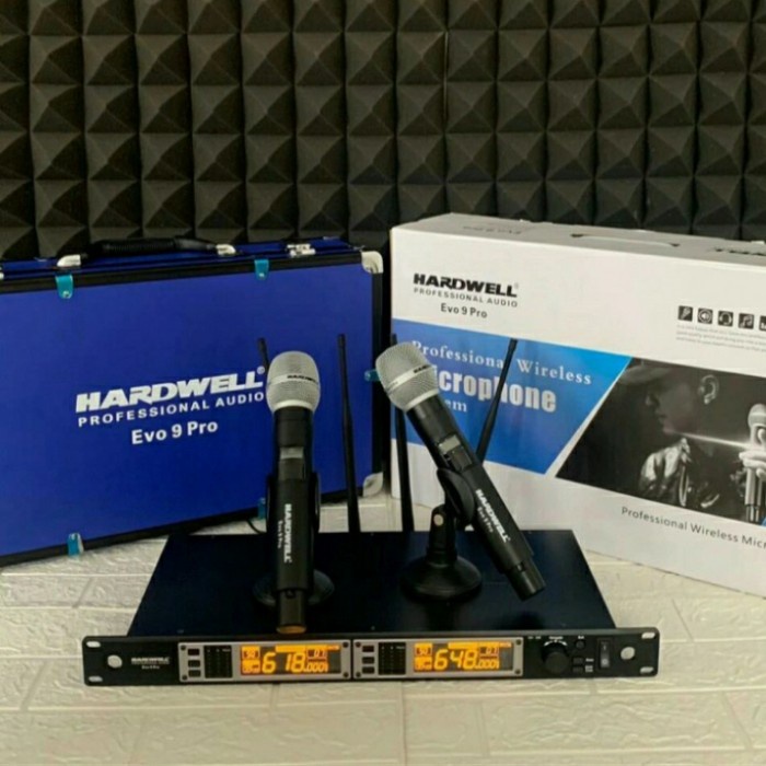 mic wireless hardwell EVO-9 mic terbaik/mic hardwel EVO 9