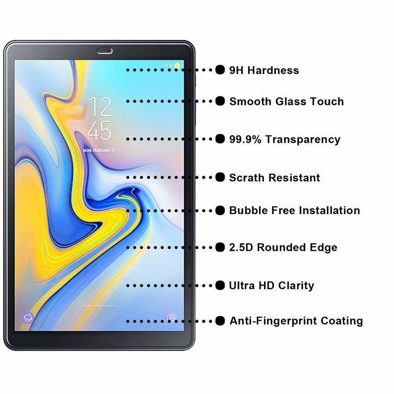 Untuk Samsung Galaxy Tab S8 S7 Plus Ultra S6 A7 Lite A8 S5e T505 T225 X205 T865 P615 Tempered Glass Screen Untuk Samsung Tab A 8.0 2015 8.4 2020 10.1 10.5 2019 Tablet Pelindung Kaca