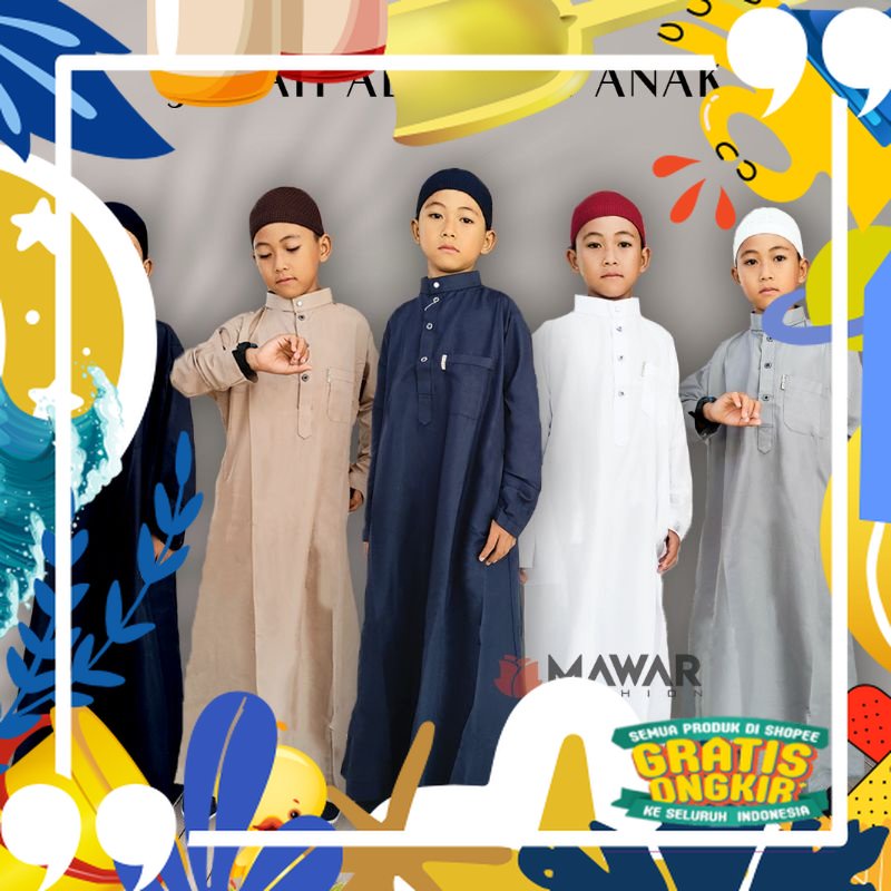 Tebel ok / Jubah Anak dan Remaja / Jubah Anak Premium