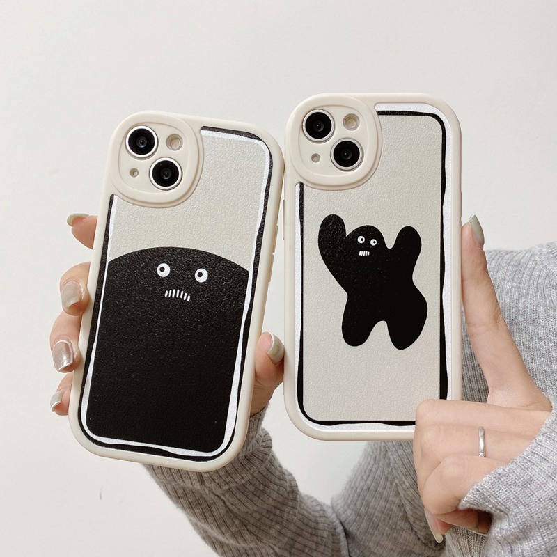 Case Shadow Hitam OPPO A9 A5 A31 A53 A33 2020 A7 A5S A12 A11K F9 F11 A15S A35 A52 A92 A54 A36 A96 A83 A57 A3S A16 A1 Pro Reno 3 5 6 7Z 9 man Men Softcase