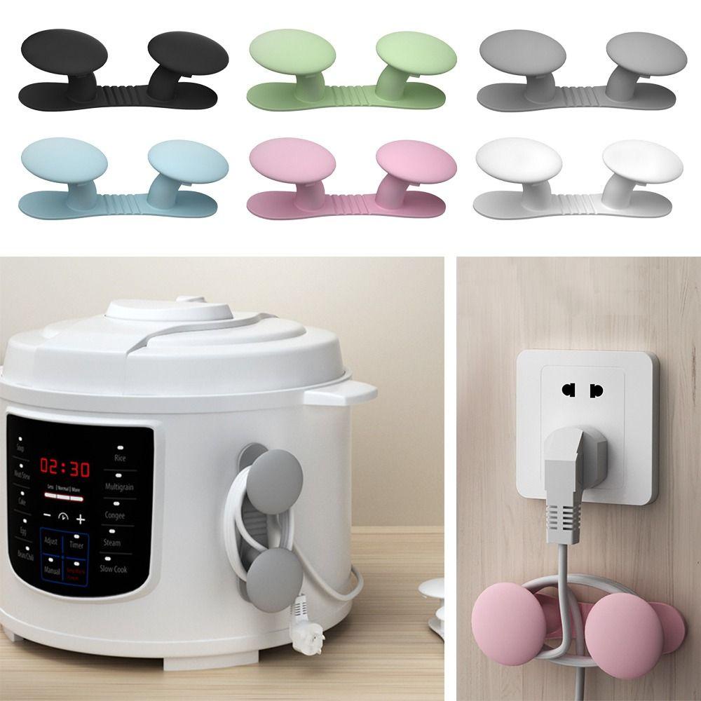 Chookyy Cord Wrapper Hiasan Dinding Untuk Blender Mixer Cable Management Holder Plug Wire Holder Kawat Organizer Klip