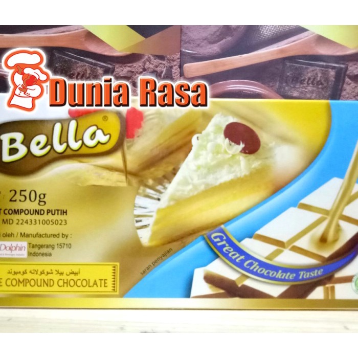 

Bella Chocolate White Compound 250gr