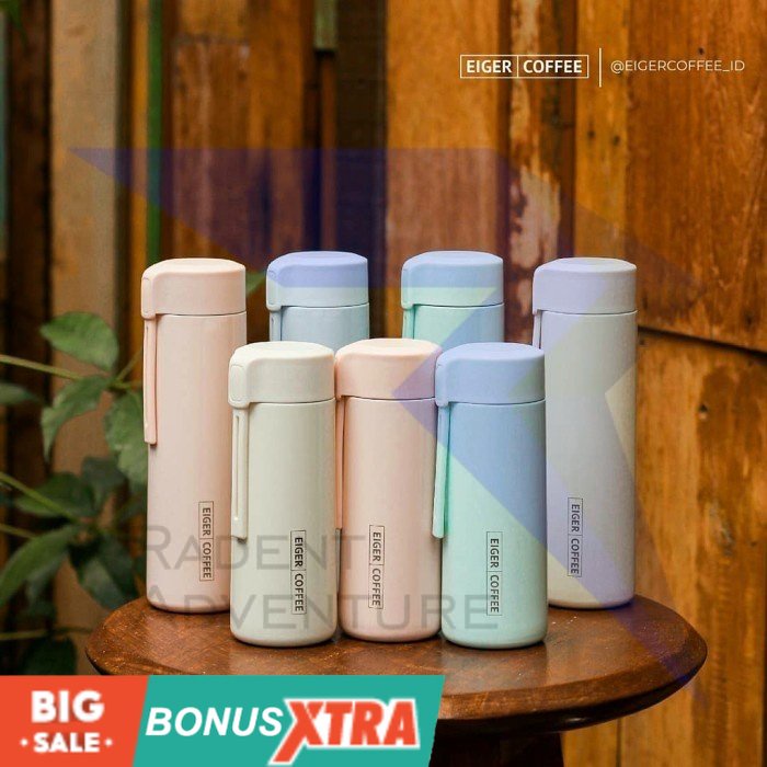 Botol EIGER1989 Lifestyle Tumbler Termos Thermos ORIGINAL KEREN AWET