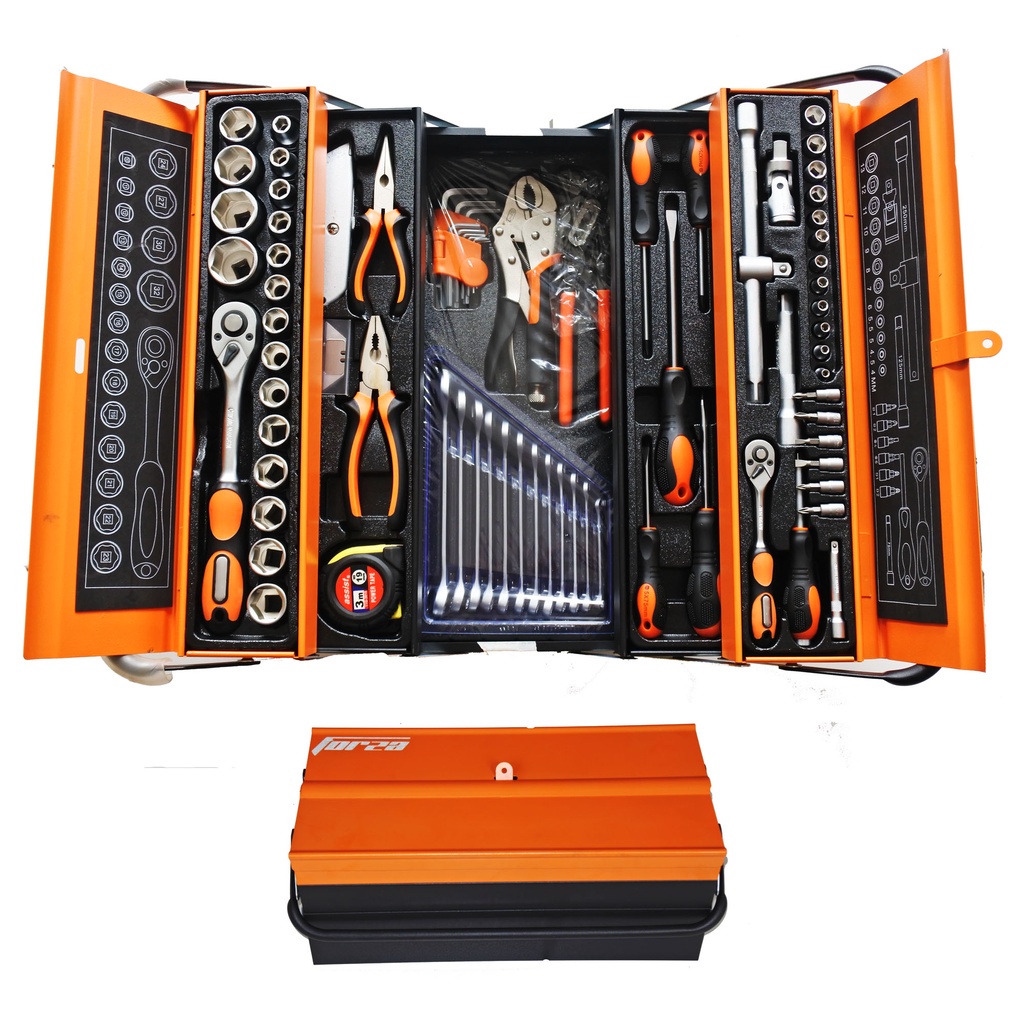 Toolset|Toolbox CRV 85 pcs / Toolset CRV-85