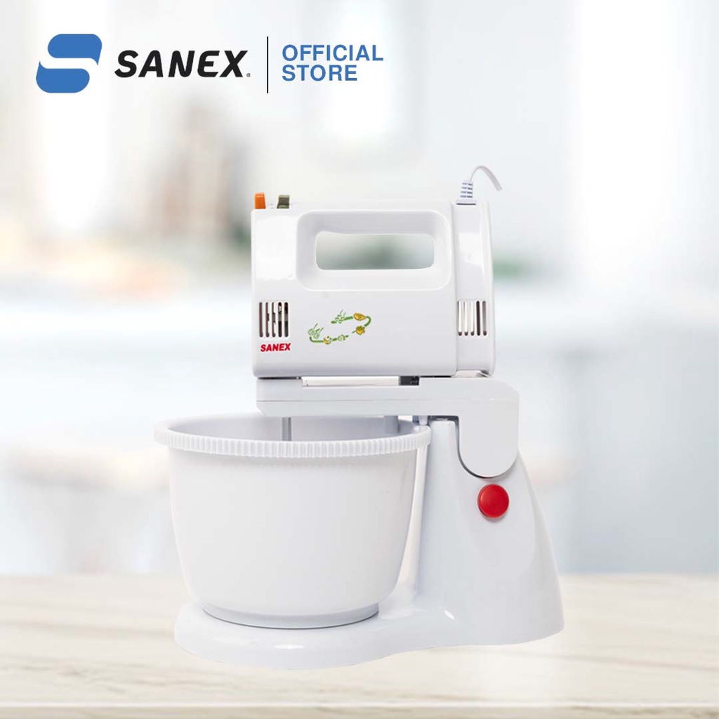 STAND MIXER SANEX MC-1508 MIXER KUE ALAT PENGOCOK 5 KECEPATAN