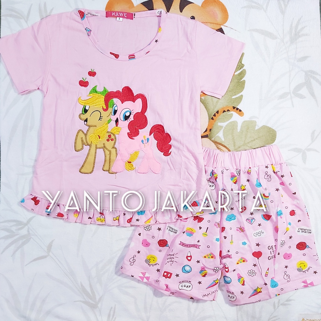 STELAN OBLONG PONY ANAK CEWEK 1-5 TAHUN