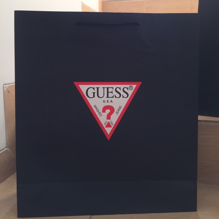 

⭐BISA COD⭐ Paper Bag Branded Guess