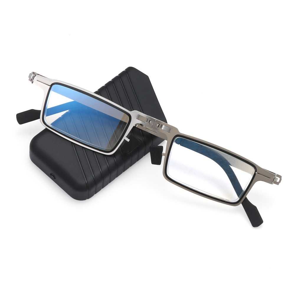 Kacamata Baca Plus Lipat Rabun Dekat Anti radiasi Blue Light Luxury