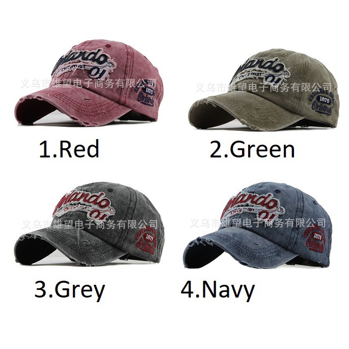 Topi Baseball Orlando Model terbaru Korea