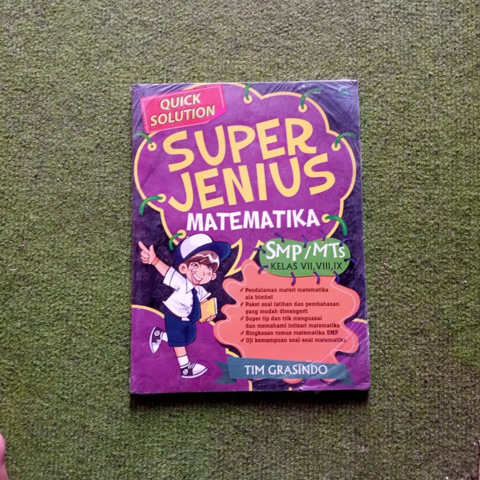 ORI - Super Jenius Matematika Smp Mts kelas Vll, Vlll, lX