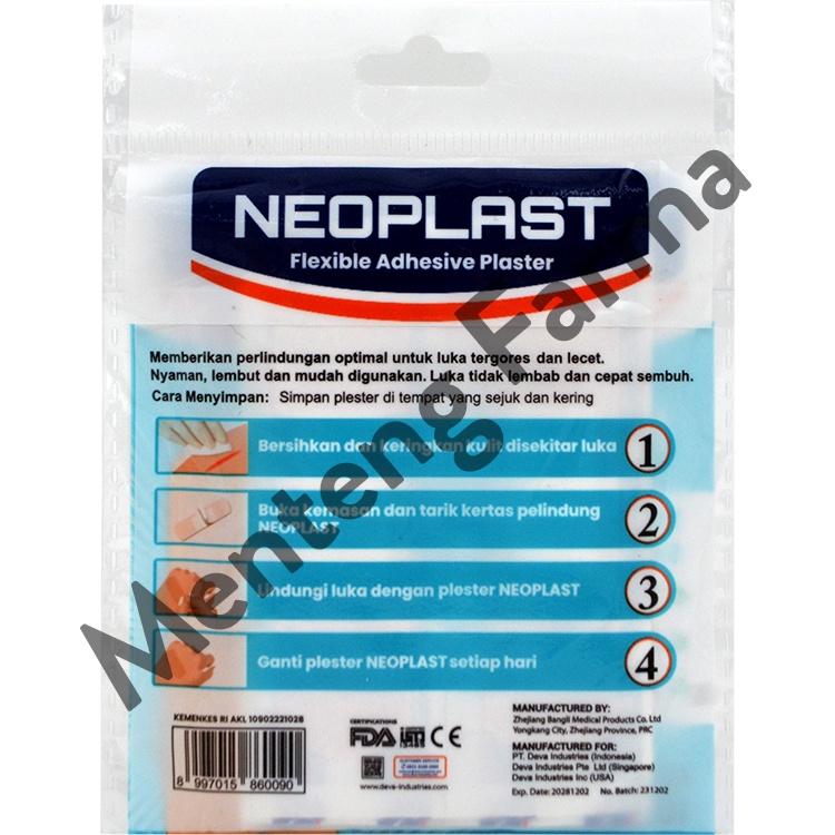 Neoplast Mediguard 10 Lembar - Plester Luka