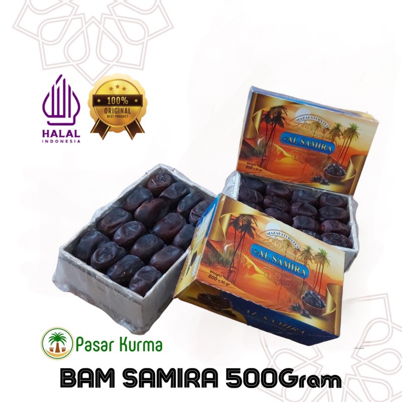 

TEBUS MURAH Kurma Bam Samira Mazafati / Kurma Anggur 500gram