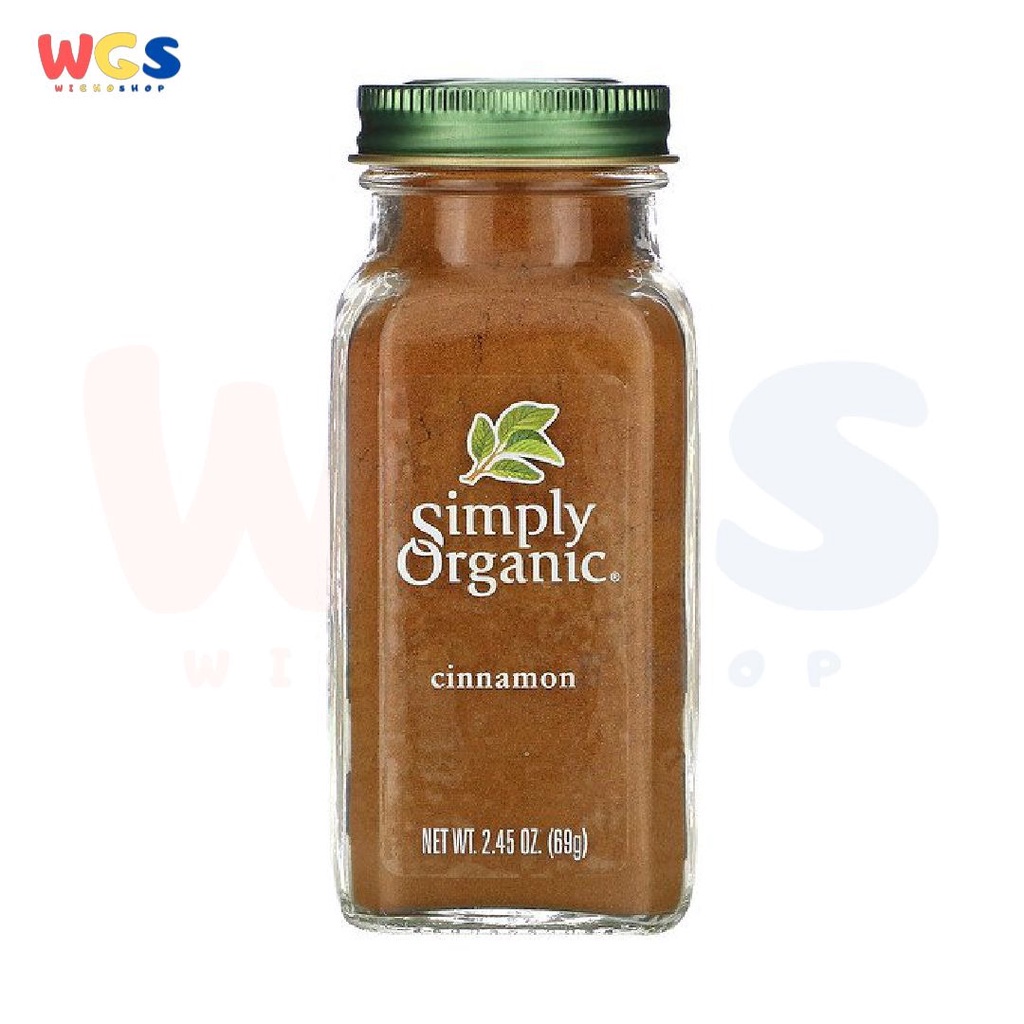 Simply Organic Cinnamon Certified USDA Organic 2.45oz 69g