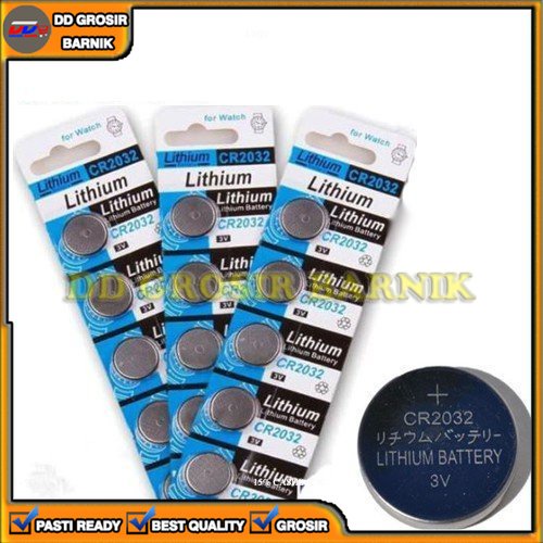 [DGB] BATERAI JAM TANGAN CR2032 KANCING KOIN BIRU LITHIUM 3V REMOTE BULAT