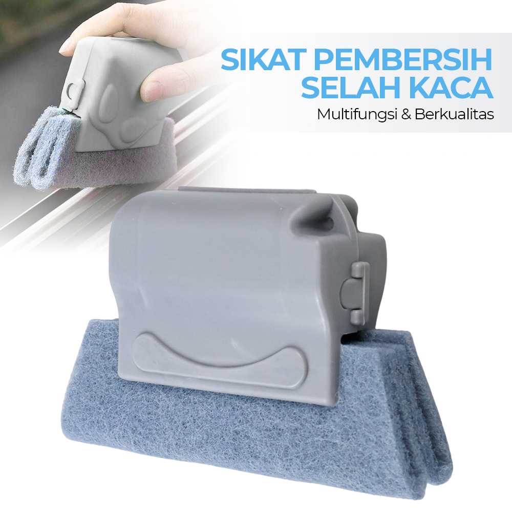 (BISA COD) FTIHSHP KIT Sikat Pembersih Selahan Kaca Window Cleaning Cloth - KP031