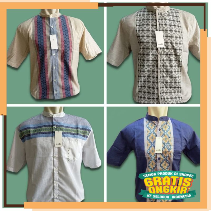 SERIES RAMADHAN FITRI RAYA Baju KoKo Cole pria dewasa / koko dewasa
