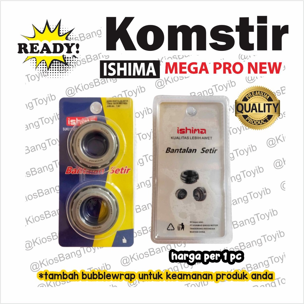 Komstir Comstir Race Ball Kit Honda Megapro New (Ishima)