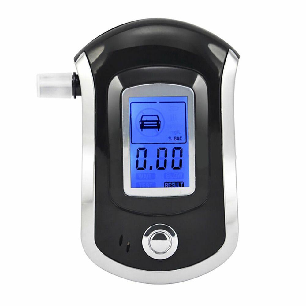 POPULAR Alkohol Analyzer Portable Breath Police Breathalyzer/Alat Ukur Napas Polisi