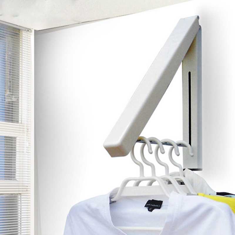 (BISA COD) FTIHSHP Retractable Clothes Hanger Gantungan Baju Lipat - LD145