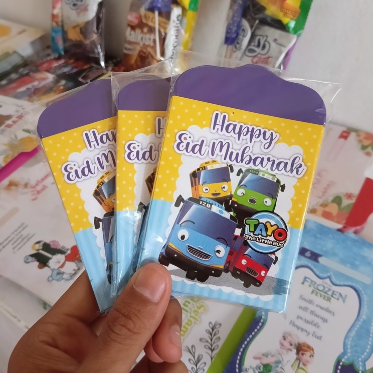

AMPLOP LEBARAN 2023 MOTIF KARTUN UKURAN SEDANG / 1 Pck Isi 10 Pcs / Kartun Lucu /Amplop Lebaran 2023 / Bisa COD