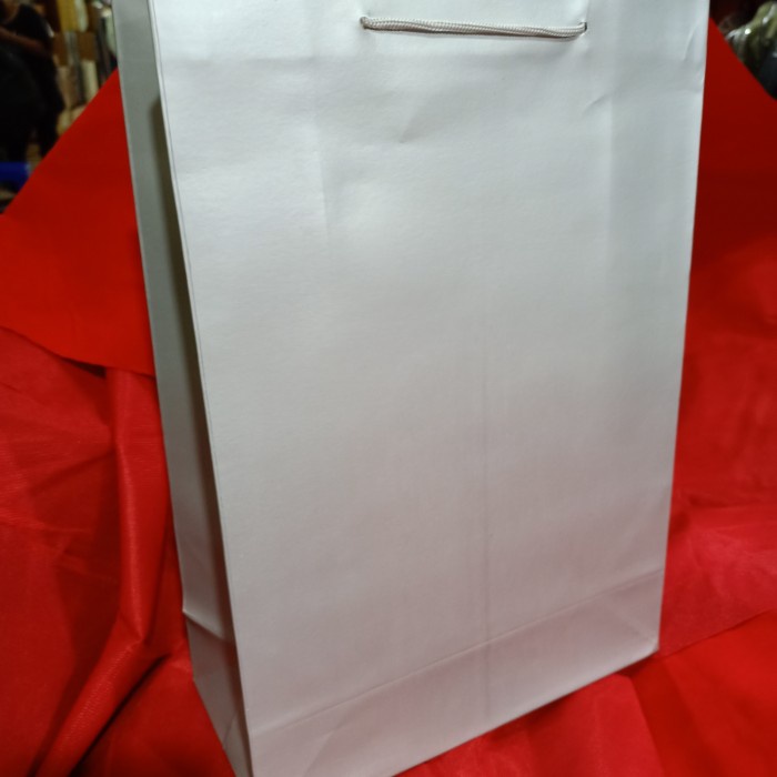 

⭐BISA COD⭐ paper bag polio silver isi 12 pcs terlaris dan termurah