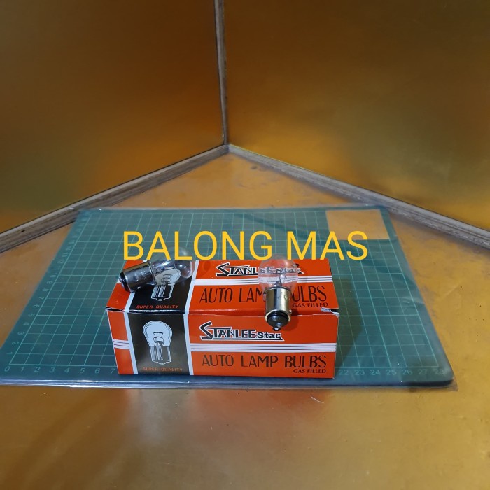 bulb bohlam double besar 12V-25/6W STANLEE STAR