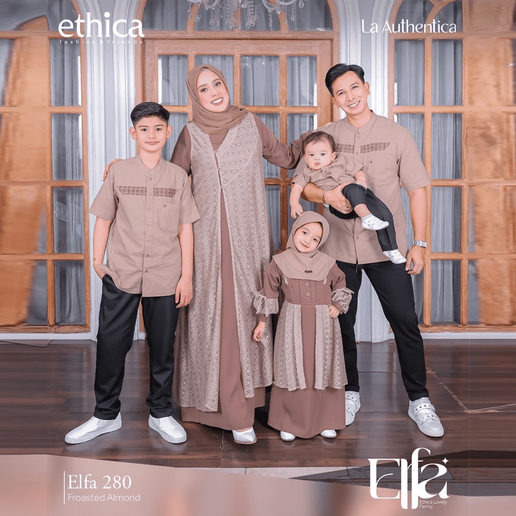 Koko Anak Ethica / ELFA- Froasted Almond / Fashion Muslim