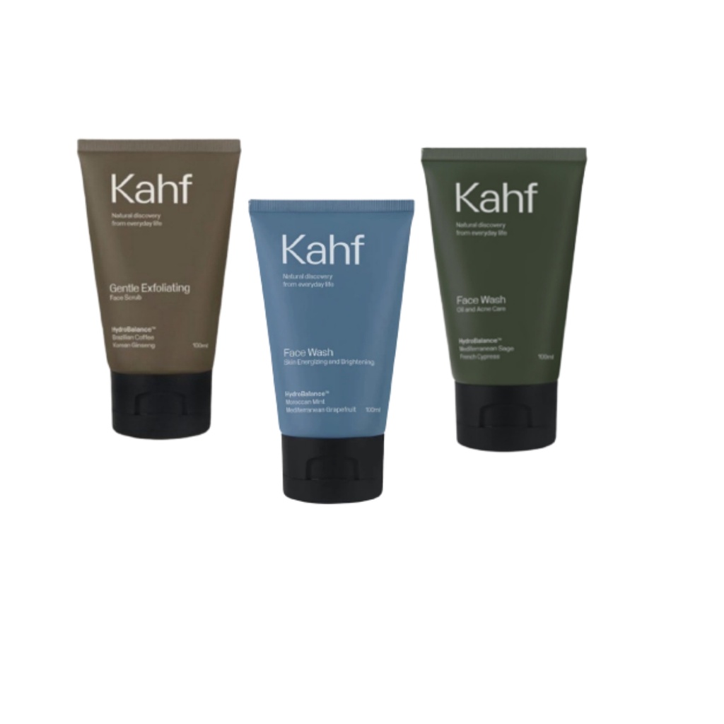 KAHF Face Wash &amp; Scrub 100ml - Amaze_Kosmetik