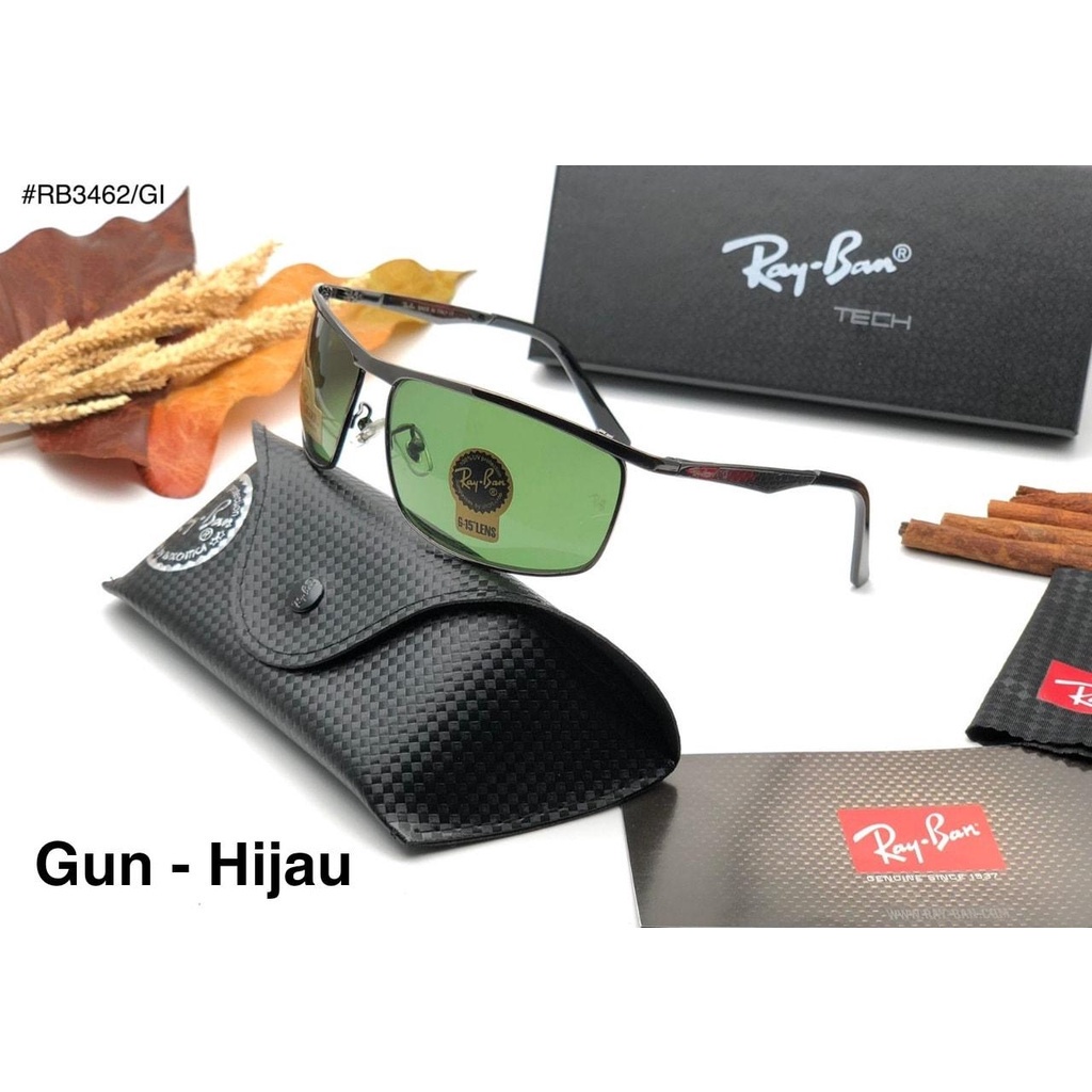 KACAMATA SPORTY REYBAN 3462 FASHION AKSESORIS MINUS PHOTOCROMIC POLARIZED ANTISILAU ANTIRADIASI FRAM