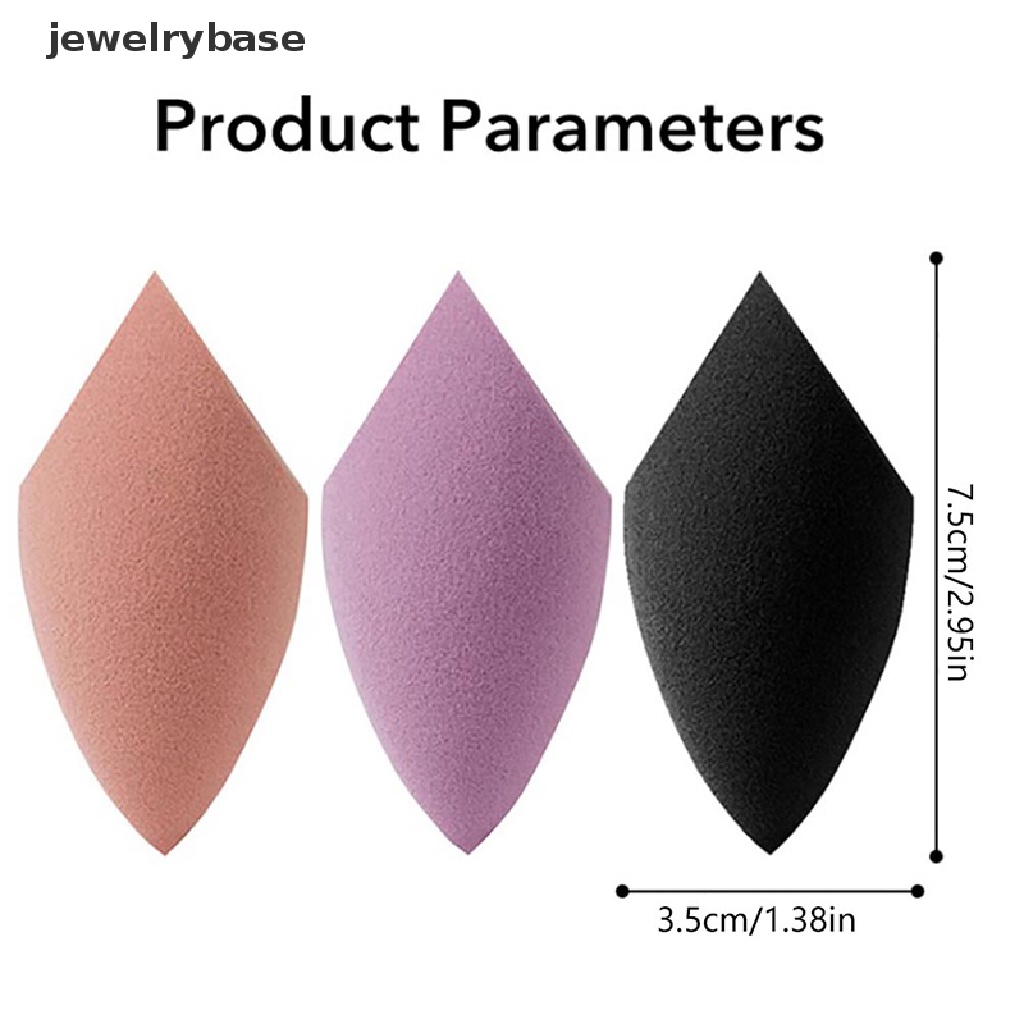 [jewelrybase] Spons Makeup Makeup Puff Foundation Blender Sponge Makeup Telur Kecantikan Spons Butik