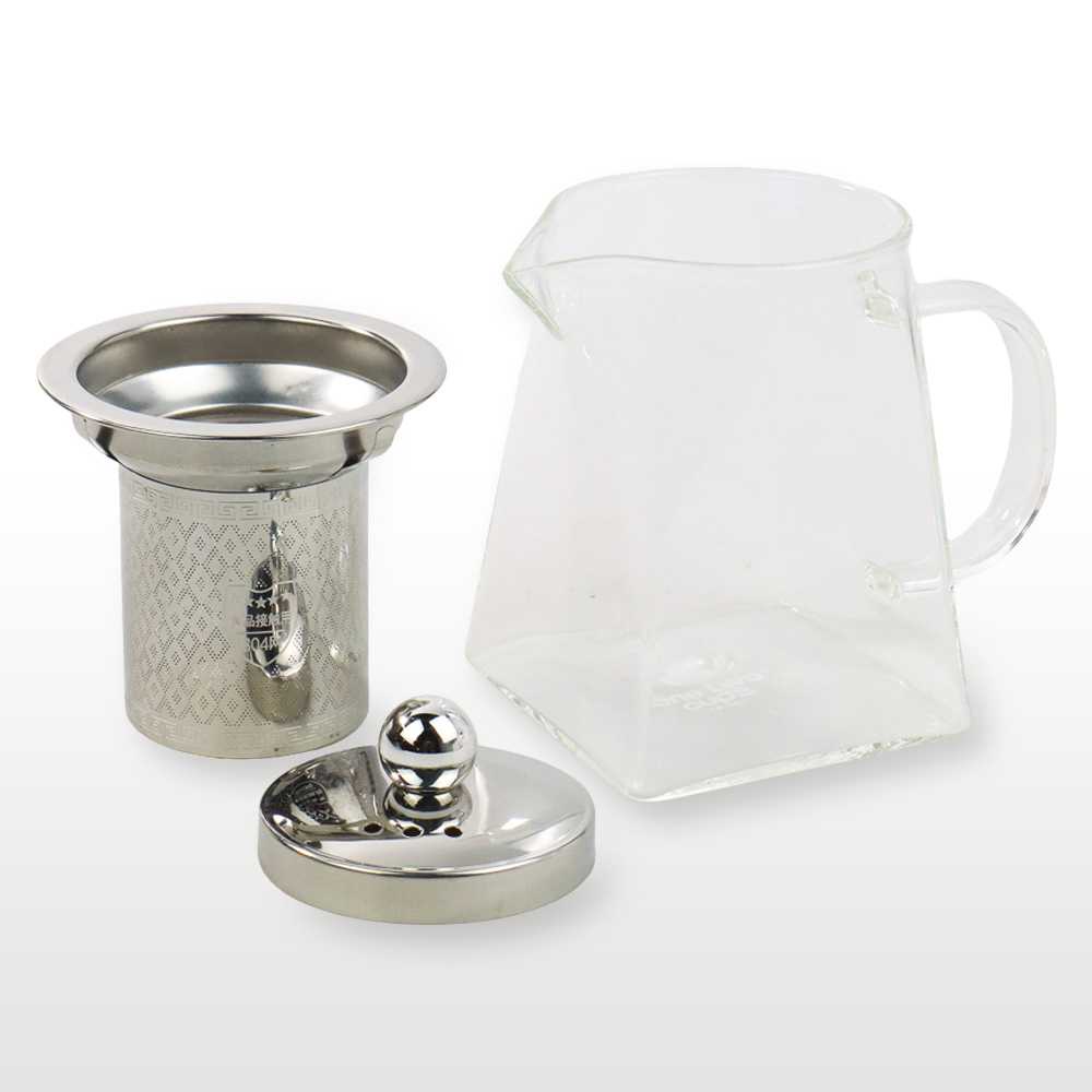 (BISA COD) FTIHSHP  Teko Pitcher Teh Chinese Teapot Maker Glass - TP-761