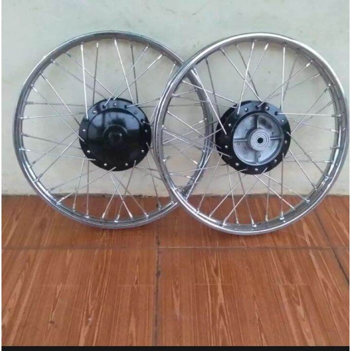 velg pelek jari-jari depan belakang Honda grand Astrea