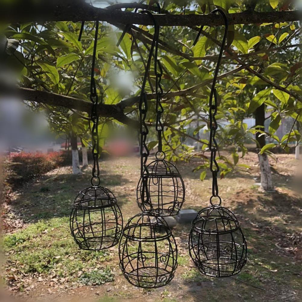 Solighter Bird Feeder Hewan Dengan Pengait Halaman Kebun Feeder Bird Cage