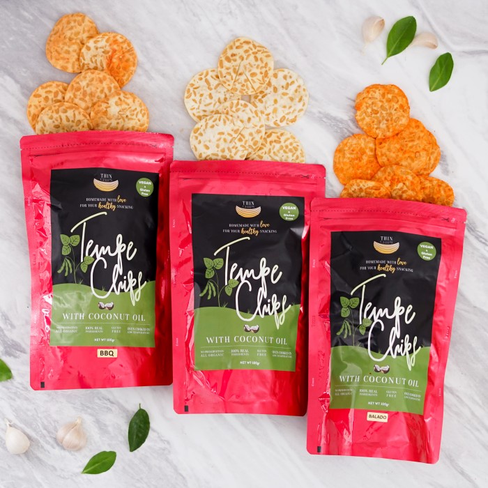 

Terlaris ✨ -Keripik Tempe Organik Rasa Balado- 2.2.23