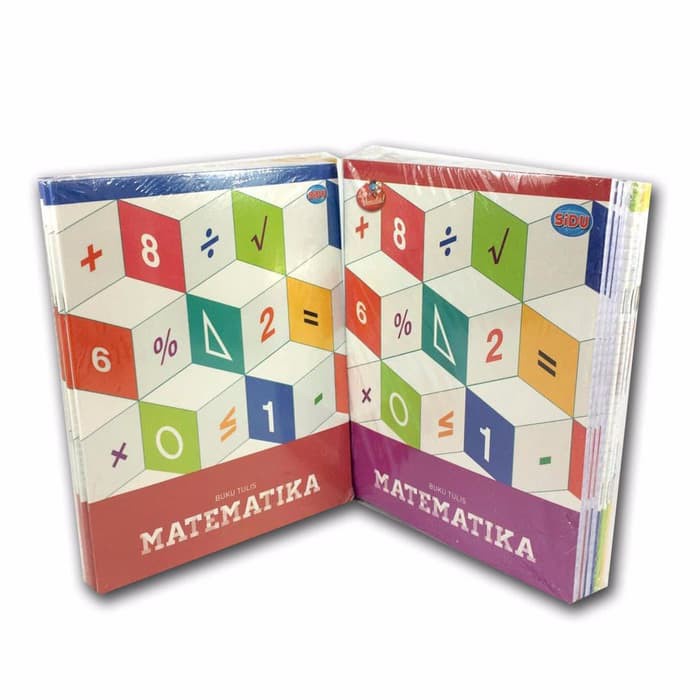 

Sidu Buku Tulis Kotak Matematika 38 Lembar Pack / isi 10 / buku Strimin