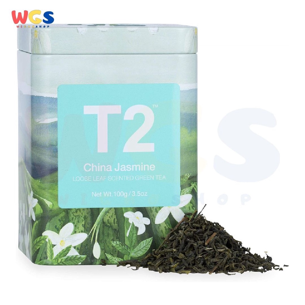 T2 Tea China Jasmine Loose Leaf Scented Green Tea 100g