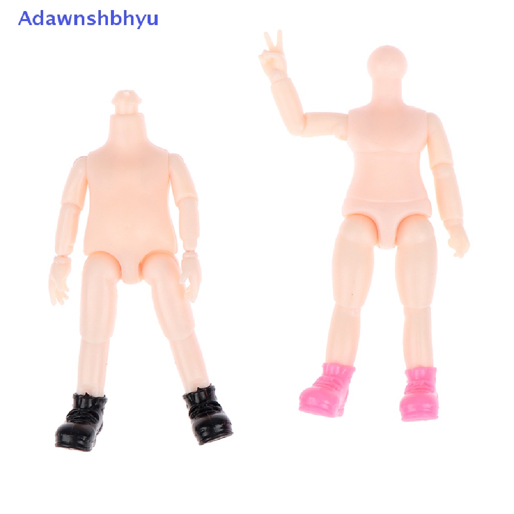 Adhyu 9.5cm Boneka Badan Bergerak Bersambung Untuk Mainan Boneka1Per12 Nude Aksesoris Tubuh ID