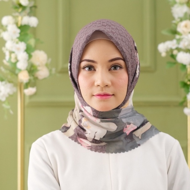 Mevrouw Hijab LOTUS 110x110 Ultrafine Lasercut