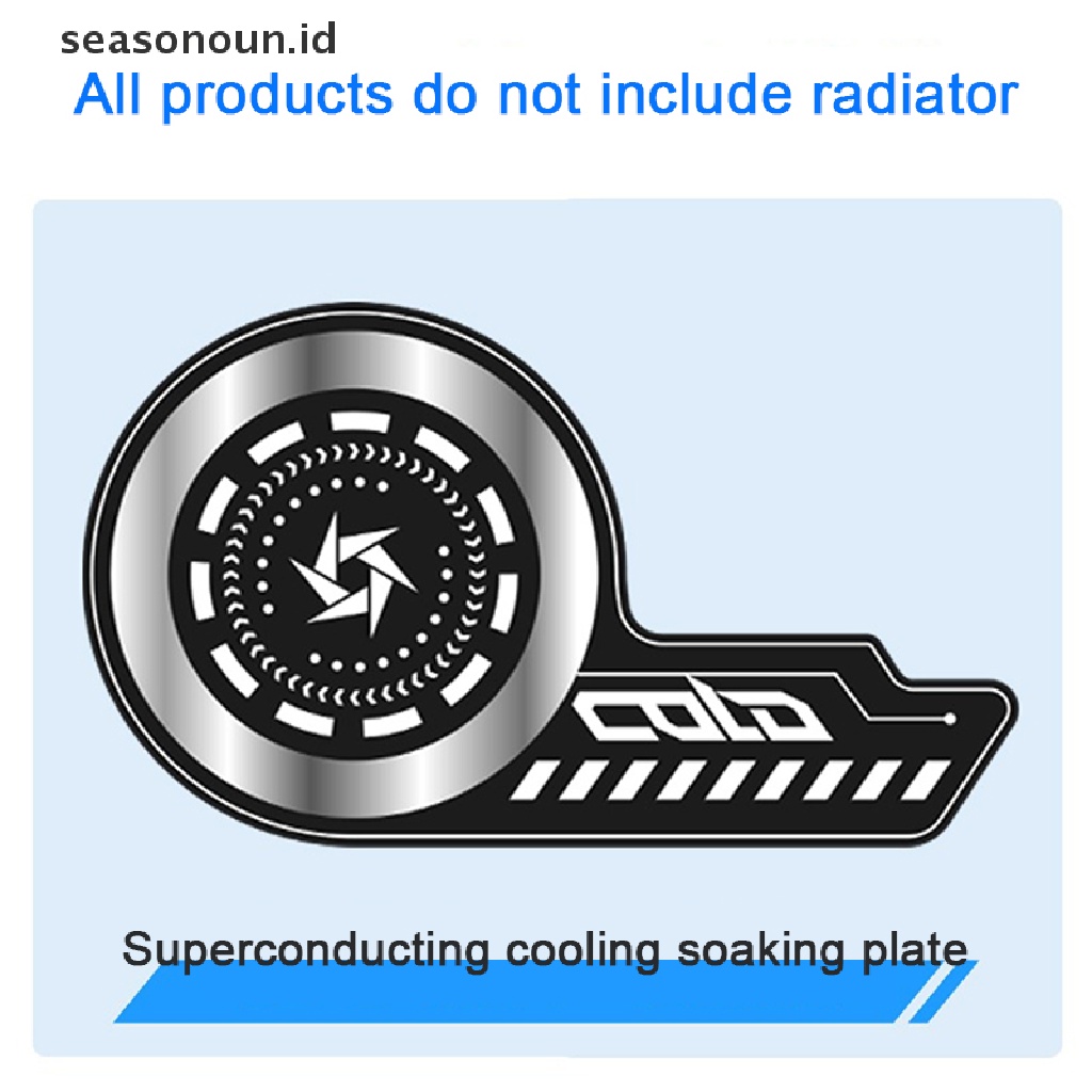 Seasonoun Plat Pendingin Ponsel Portabel Ringan Seragam Ponsel Heat Plate Hp Heat Sink Penyerapan Magnetik Cooling Composite Soaking Plate.