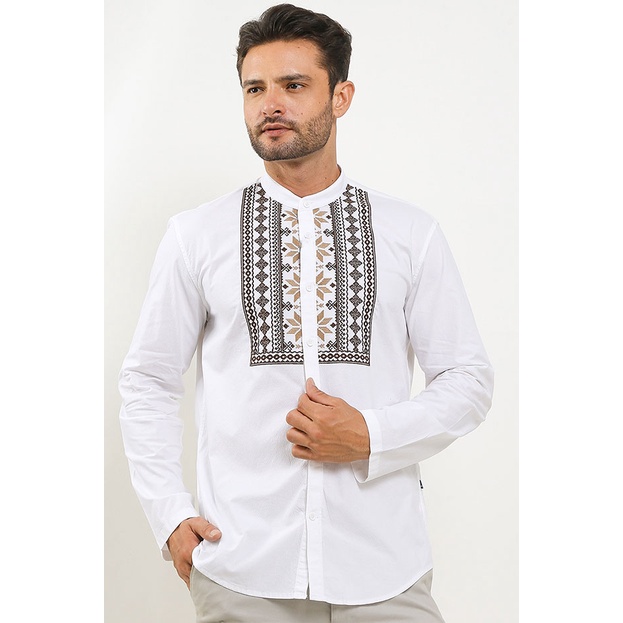 Kemeja Koko Lengan Panjang Andrew Smith A0073J08A